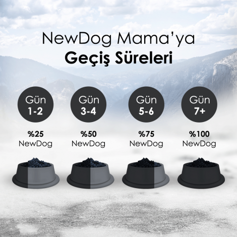 NewDog Maintenance Formula Etli Köpek Maması 15 Kg