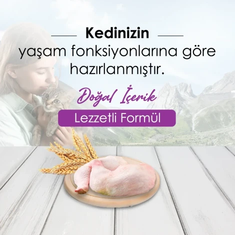 Mercy Tavuklu Kısırlaştırılmış Kedi Maması 10 Kg