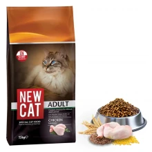 Newcat Tavuklu Yetişkin Kedi Maması 15 Kg